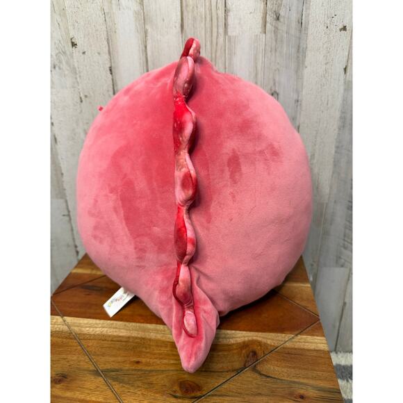 Squishmallows Poleena the Red Dinosaur Medium 8” Plush Toy - Picture 3 of 6